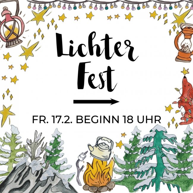 Lichterfest auf der Haumühle mit leckerem Kesselgulasch