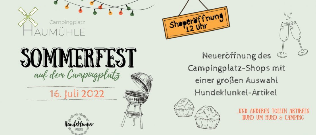 Camping Haumühle - SOMMERFEST am 16.Juli 2022 !