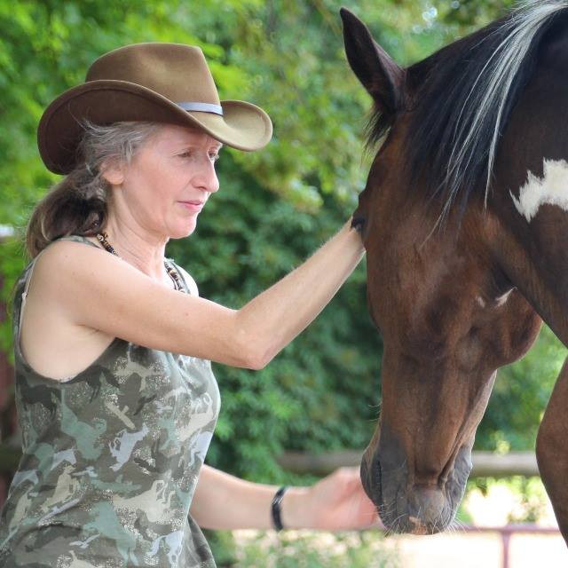 Lisa Peters und Pferd