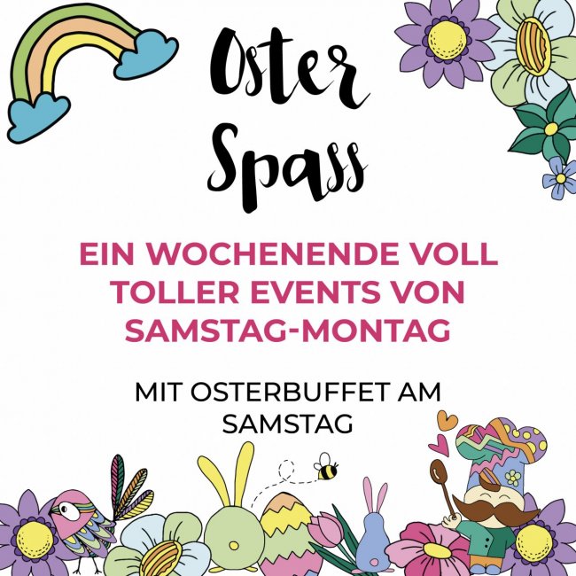 Ostern Spaß Buffet Hunde Osterkörbchen Kinder