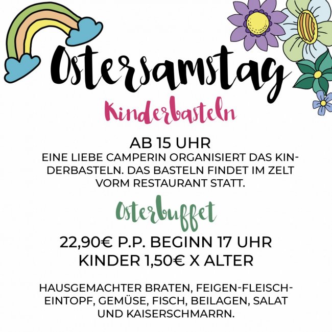 Ostern Spaß Buffet Hunde Osterkörbchen Kinder