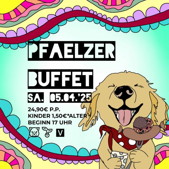 Pfälzer Buffet Simmertal Hunsrück Restaurant Camping 