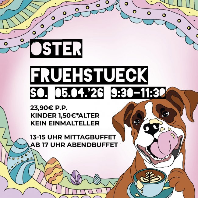 Osterfrühstück Campingplatz Haumühle Hunsrück Simmertal